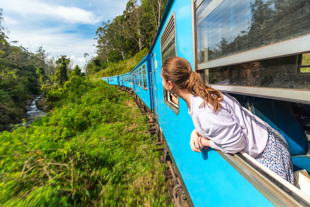 Train in Sri Lanka