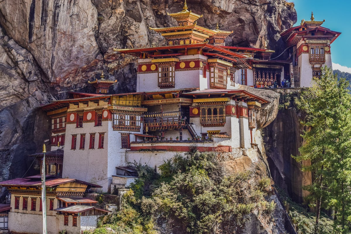 Tigers Nest Monastery in Bhutan