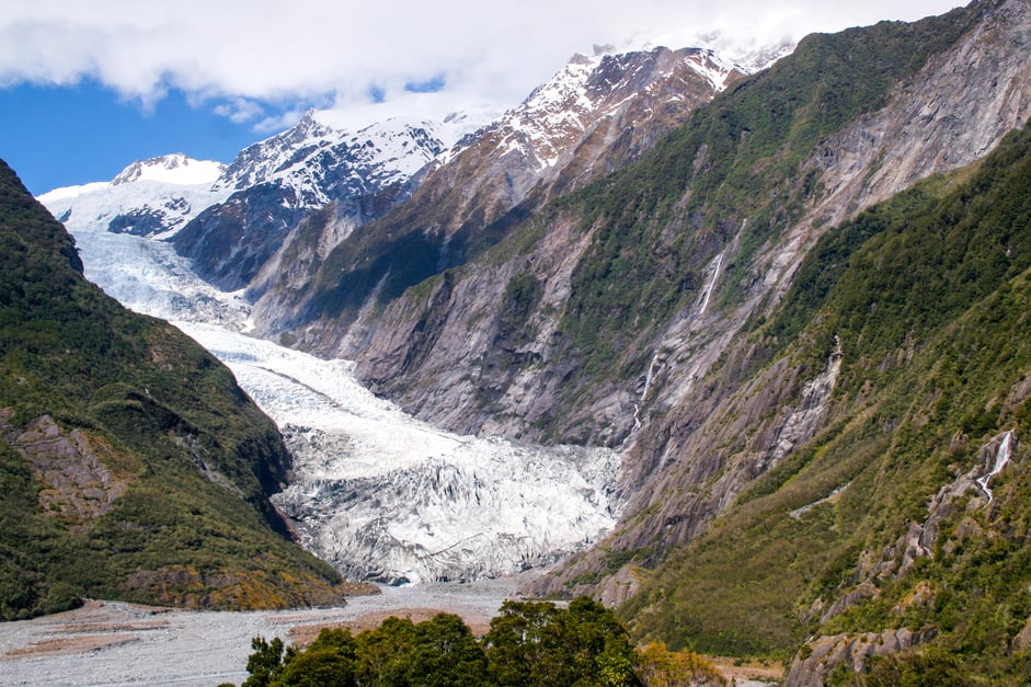 Franz Josef Glacier in New Zeland